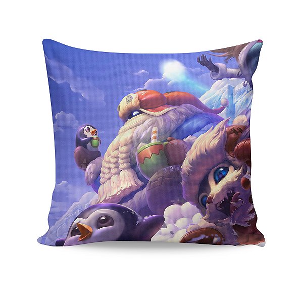 Almofada Bardo Dia Nevado League Of Legends LOL