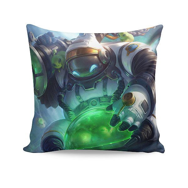 Almofada Bardo Astronauta League Of Legends LOL