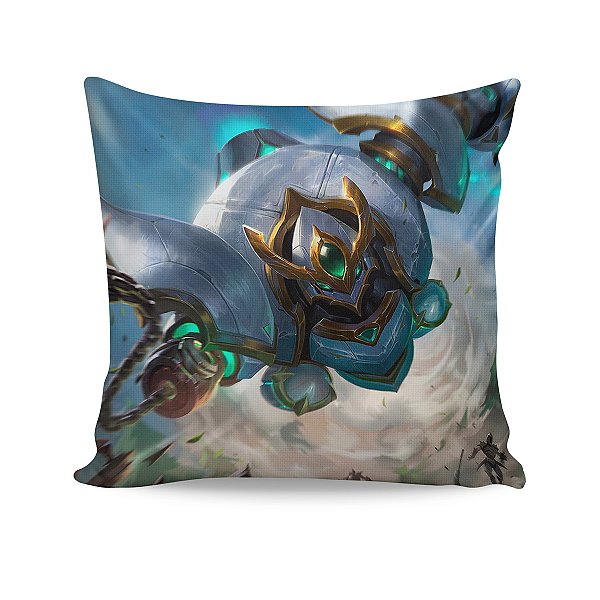 Almofada Blitzcrank Lanceiro Redentor League Of Legends LOL