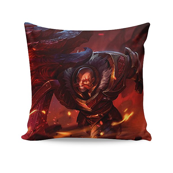 Almofada Braum Caçador de Dragões League Of Legends LOL