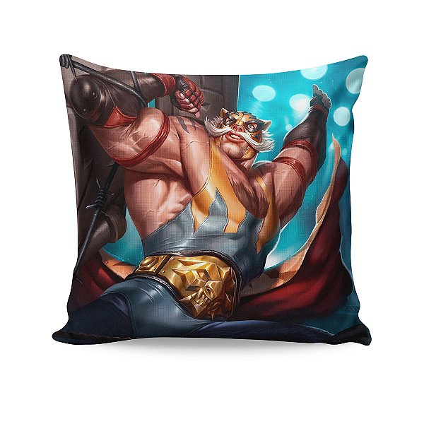 Almofada Braum El Tigre League Of Legends LOL