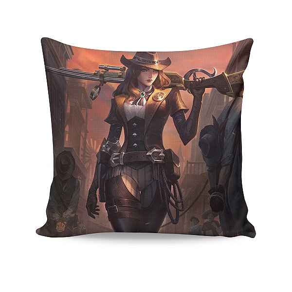 Almofada Xerife Caitlyn League Of Legends LOL