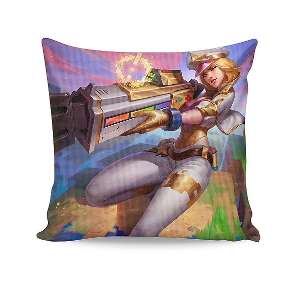 Almofada Caitlyn Fliperama de Prestígio League Of Legends
