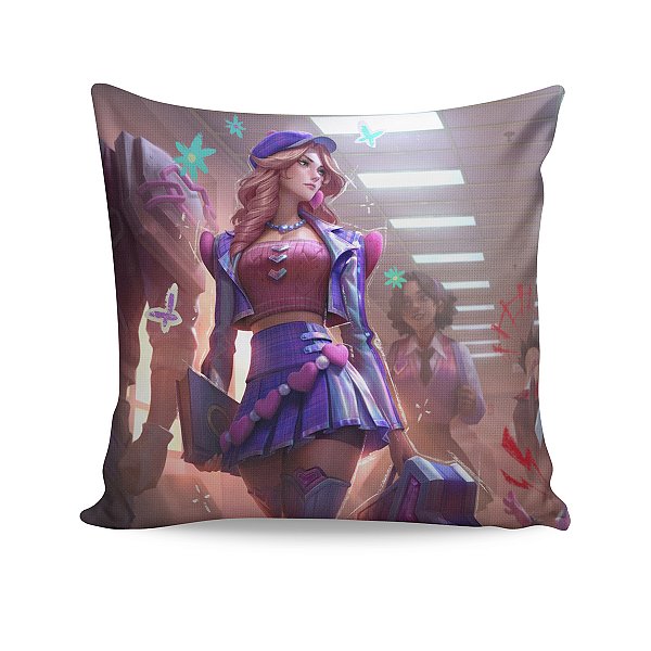 Almofada Caitlyn Coração Apaixonado League Of Legends LOL