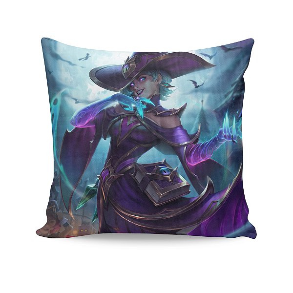 Almofada Cassiopeia Feiticeira League Of Legends LOL