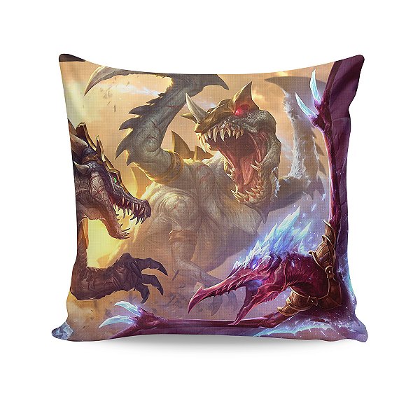 Almofada Chogath Pré-Histórico League Of Legends LOL