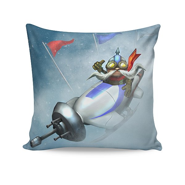 Almofada Corki no Bobsleigh League Of Legends LOL