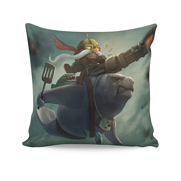 Almofada Corki Montando em URF League Of Legends LOL