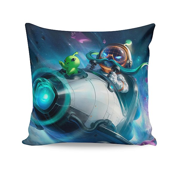 Almofada Corki Astronauta League Of Legends LOL