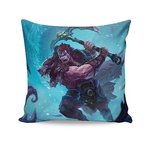 Almofada Darius Rei dos Bretões League Of Legends LOL
