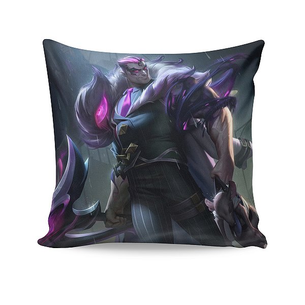Almofada Darius Pesadelo Cidade do Crime League Of Legends