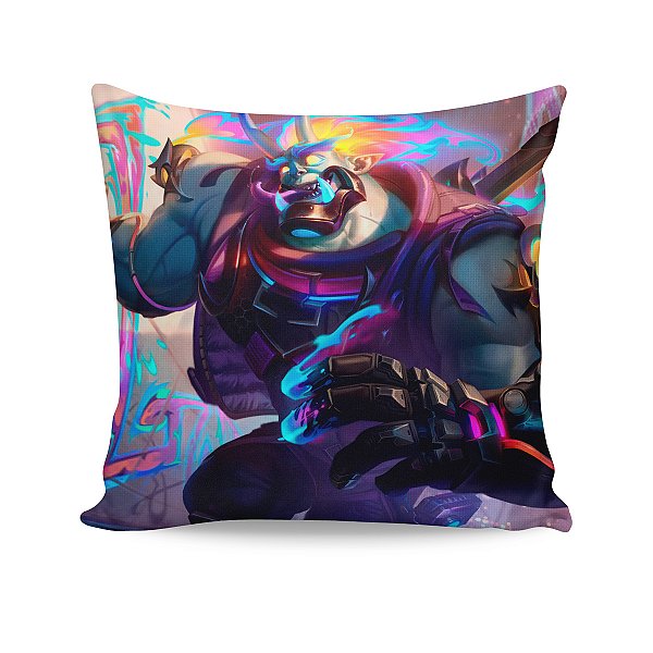 Almofada Dr. Mundo Demônios Urbanos League Of Legends LOL
