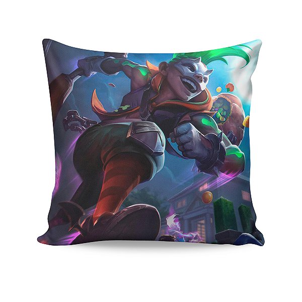 Almofada Ekko Gostosuras ou Travessuras League Of Legends