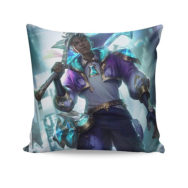 Almofada Ekko Guardião Estelar Prestígio League Of Legends