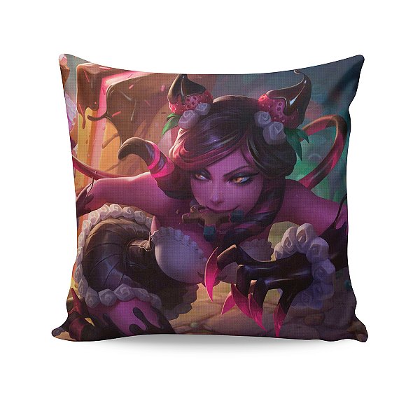 Almofada Evelynn Frenesi Açucarado League Of Legends LOL