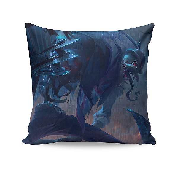 Almofada Fiddlesticks Union Jack League Of Legends LOL