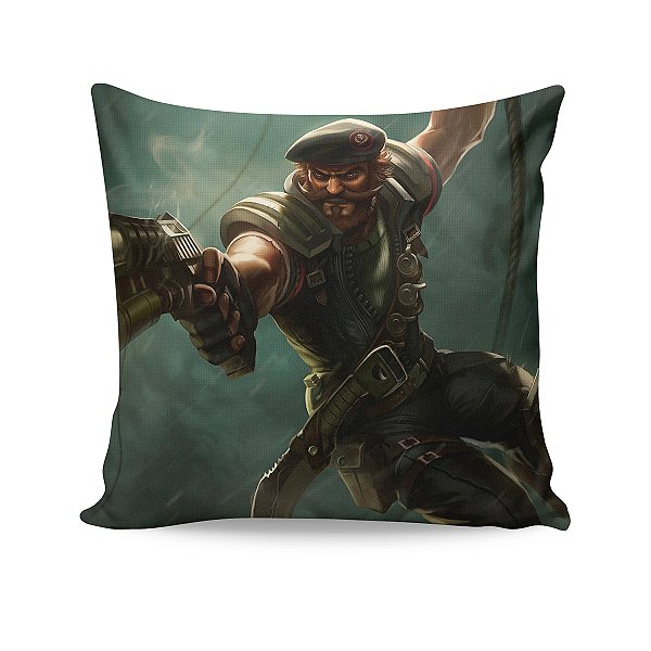 Almofada Gangplank Forças Especiais League Of Legends LOL