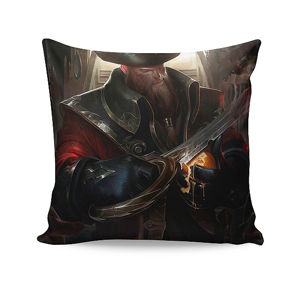 Almofada Capitão Gangplank League Of Legends LOL