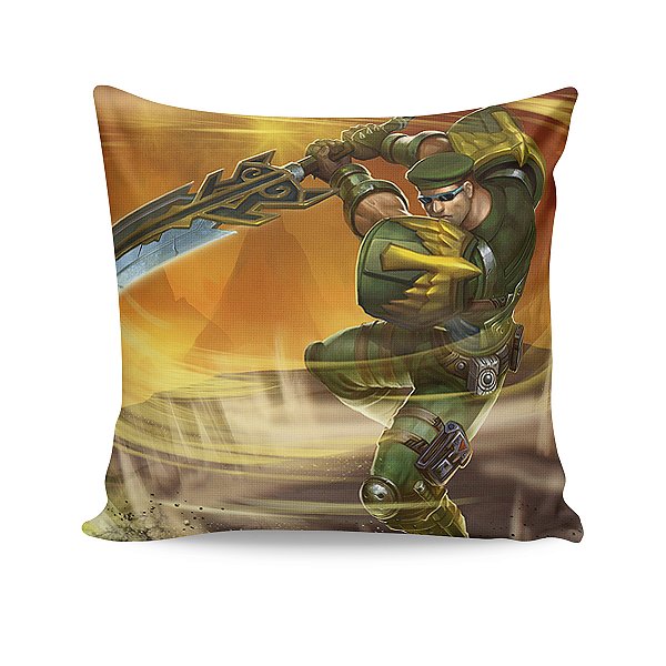 Almofada Patrulheiro Garen League Of Legends LOL