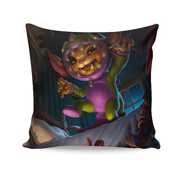 Almofada Gnarossauro League Of Legends LOL