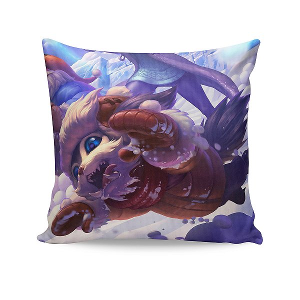 Almofada Gnar Dia Nevado League Of Legends LOL