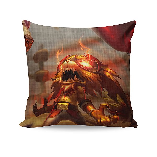 Almofada Gnar El León League Of Legends LOL