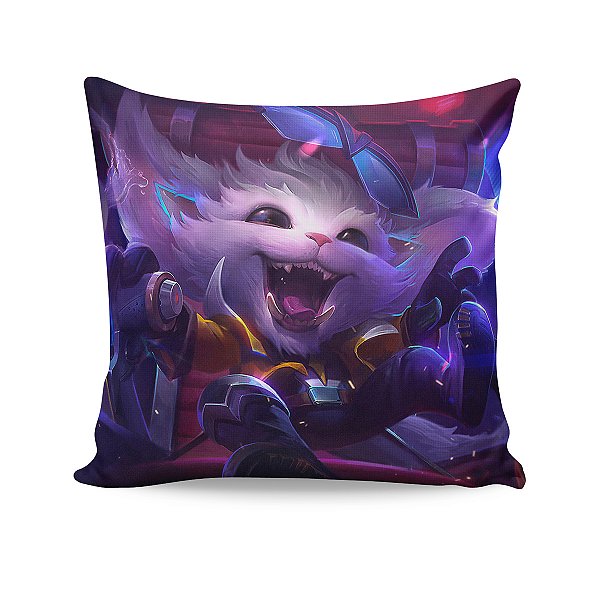 Almofada Gnar Supergaláctico League Of Legends LOL