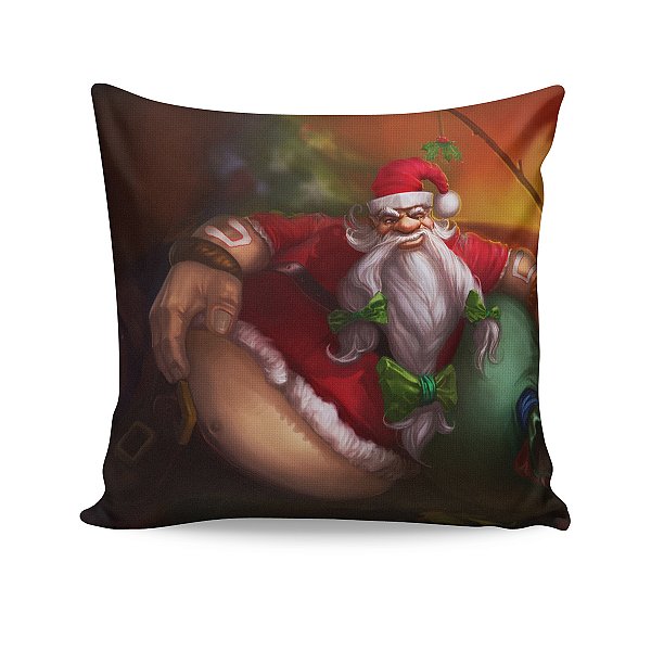 Almofada Gragas Noel League Of Legends LOL