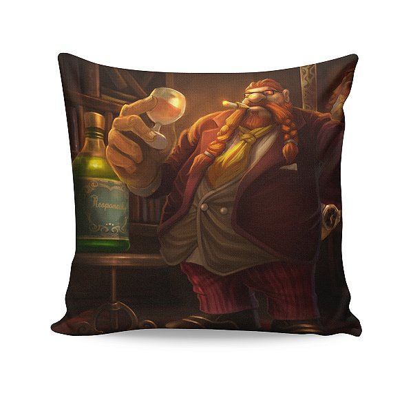 Almofada Gragas, o Ilustre League Of Legends LOL