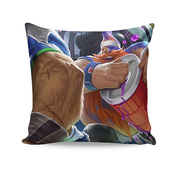 Almofada Gragas Fã de Carteirinha League Of Legends LOL