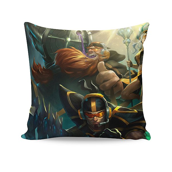 Almofada Fnatic Gragas League Of Legends LOL