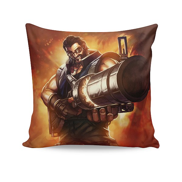 Almofada Graves Mercenário League Of Legends LOL