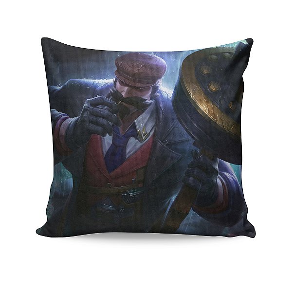 Almofada Graves Cidade do Crime League Of Legends LOL