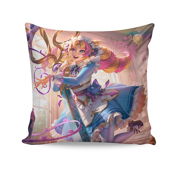 Almofada Gwen Kawaii Café League Of Legends LOL