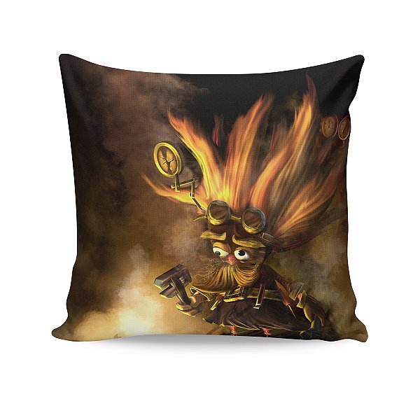 Almofada Heimerdinger em Manutenção League Of Legends LOL
