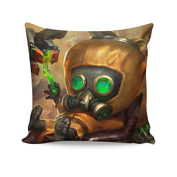 Almofada Heimerdinger Substâncias Perigosas LOL