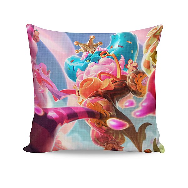 Almofada Ivern Rei dos Doces League Of Legends LOL