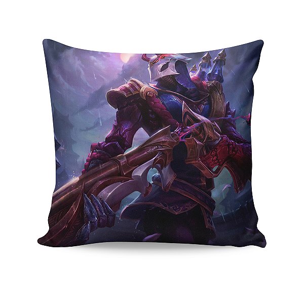 Almofada Jhin Lua Sangrenta League Of Legends LOL