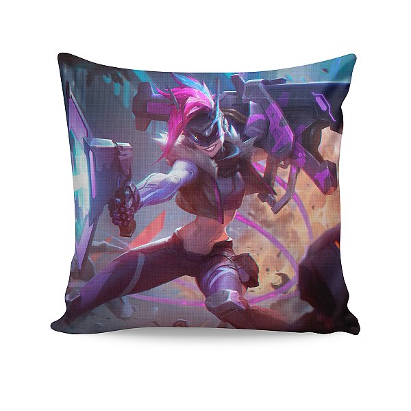 Almofada PROJETO: Jinx League Of Legends LOL