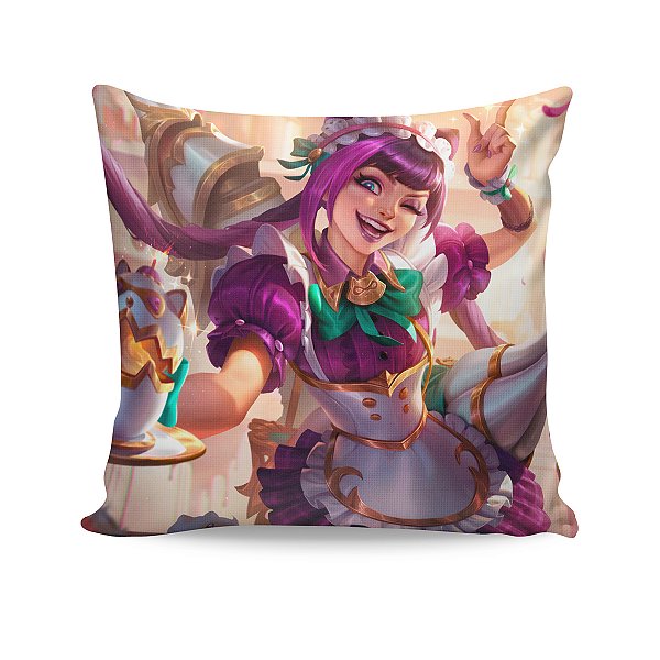 Almofada Jinx Kawaii Café League Of Legends LOL