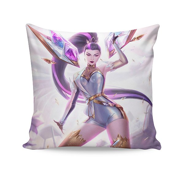 Almofada KaiSa KDA ALL OUT de Prestígio League Of Legends