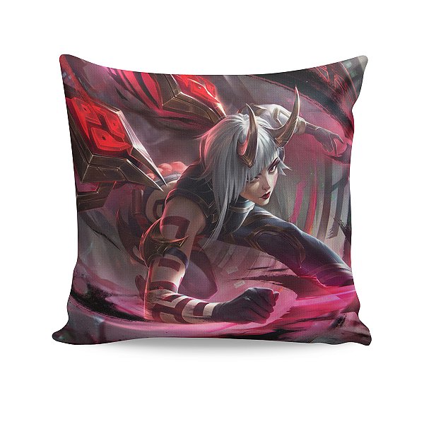 Almofada KaiSa Tinta Sombria League Of Legends LOL