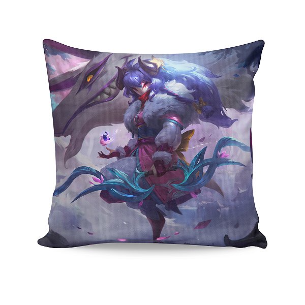 Almofada Kindred Florescer Espiritual League Of Legends LOL