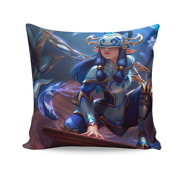 Almofada Kindred de Porcelana League Of Legends LOL