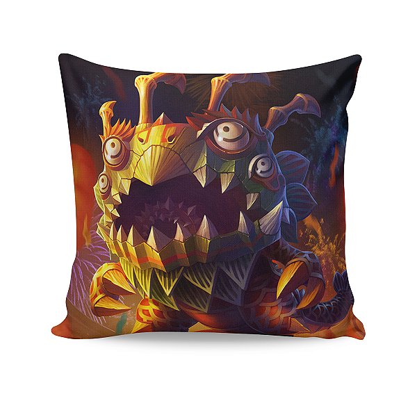 Almofada KogMaw Leão Chinês League Of Legends LOL