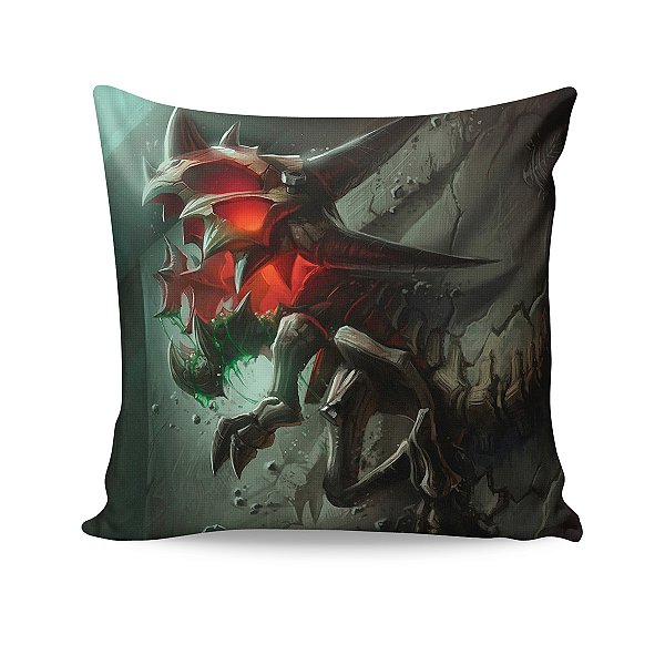 Almofada KogMaw Jurássico League Of Legends LOL