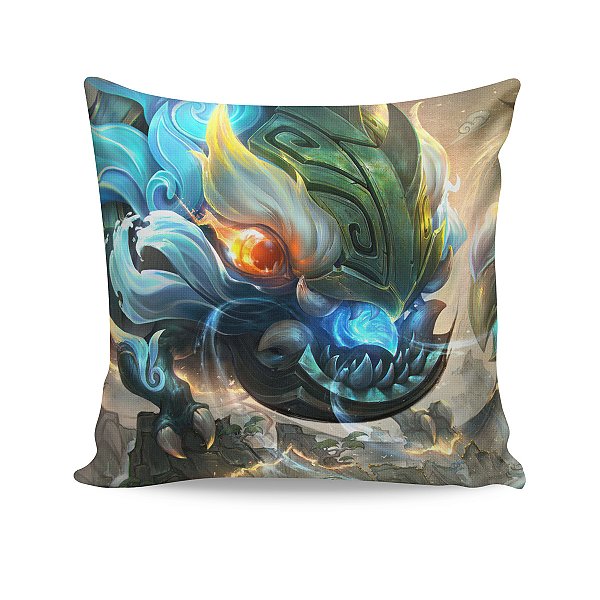 Almofada KogMaw Pergaminhos Shan Hai League Of Legends LOL