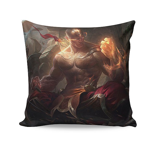 Almofada Lee Sin Punhos Divinos League Of Legends LOL