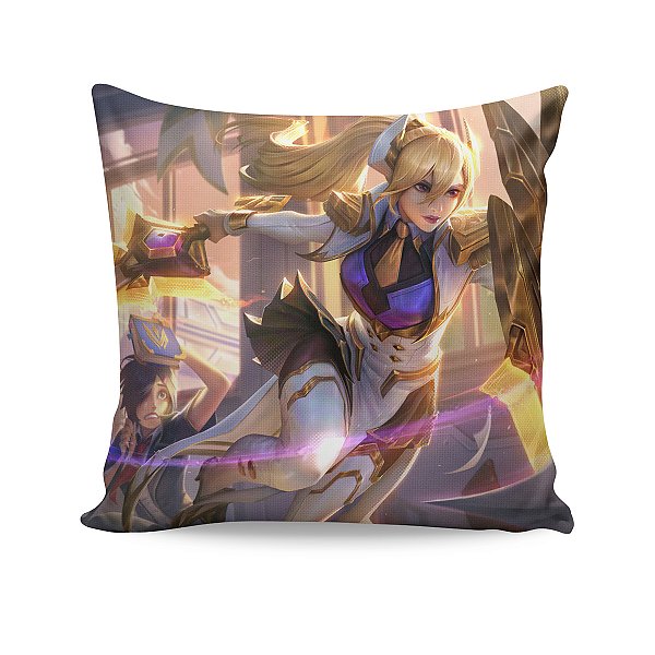 Almofada Leona Academia de Batalha de Prestígio LOL
