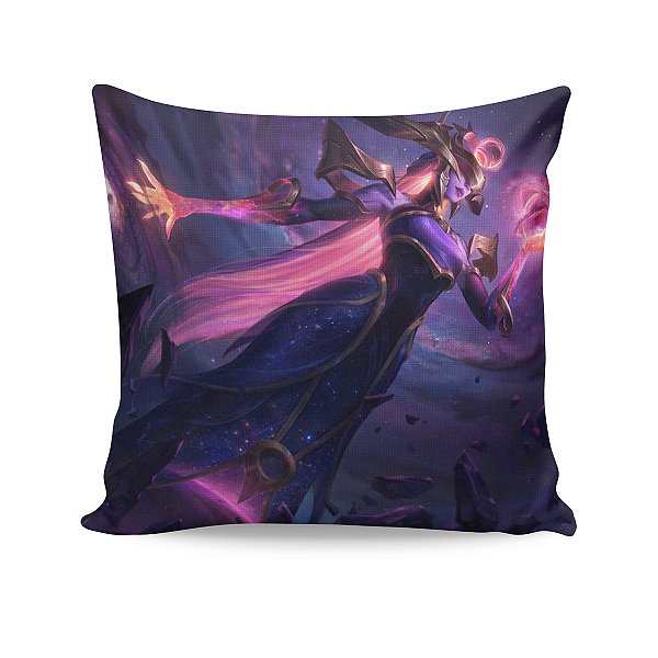 Almofada Lissandra Cosmos Negro League Of Legends LOL